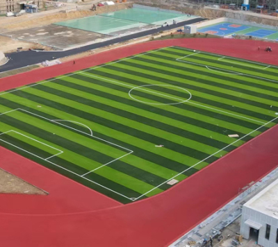 肇源第三中学草坪铺设